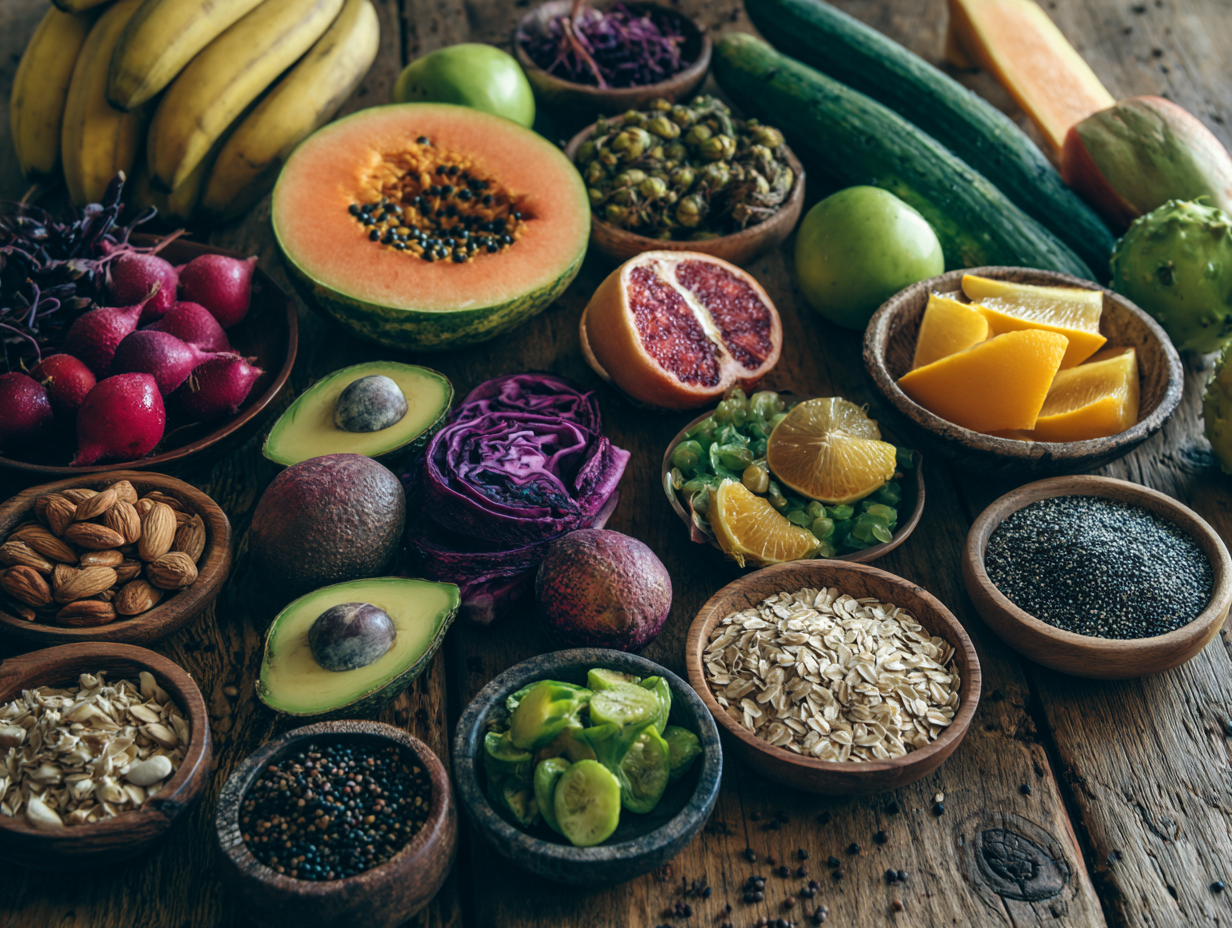 Різноманітні корисні страви для збалансованого харчування